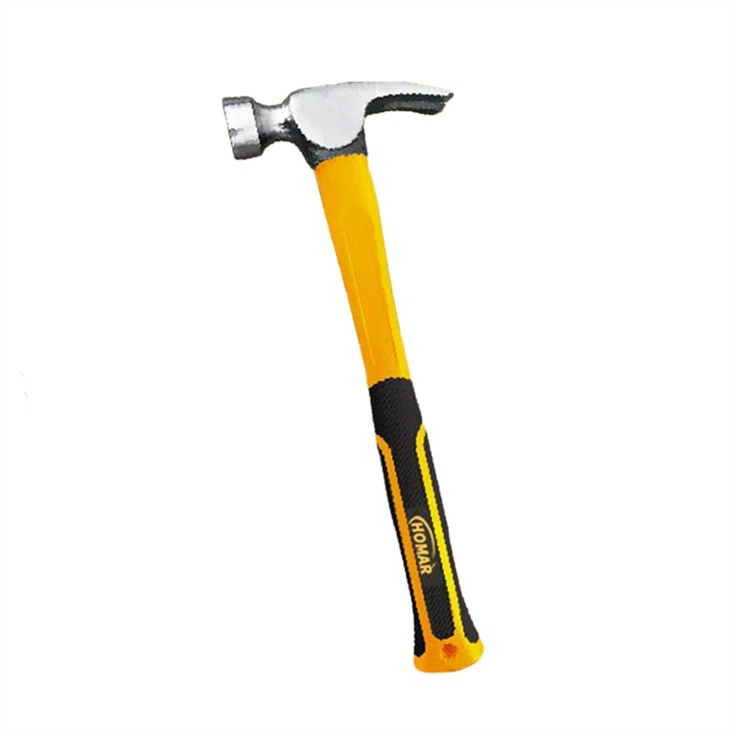 Carbon Steel Claw Hammer with TPR Plastic handle